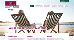 Desktop Screenshot of 401kplus.com